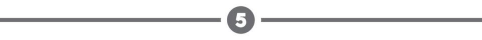 A dividing line with a '5' in the middle.