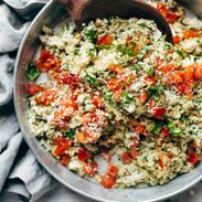 A picture of Healthy Garlic Herb Chicken Salad