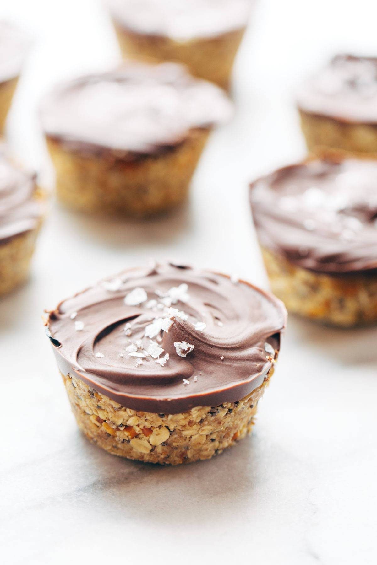 No-Bake Salted Caramel Cups.