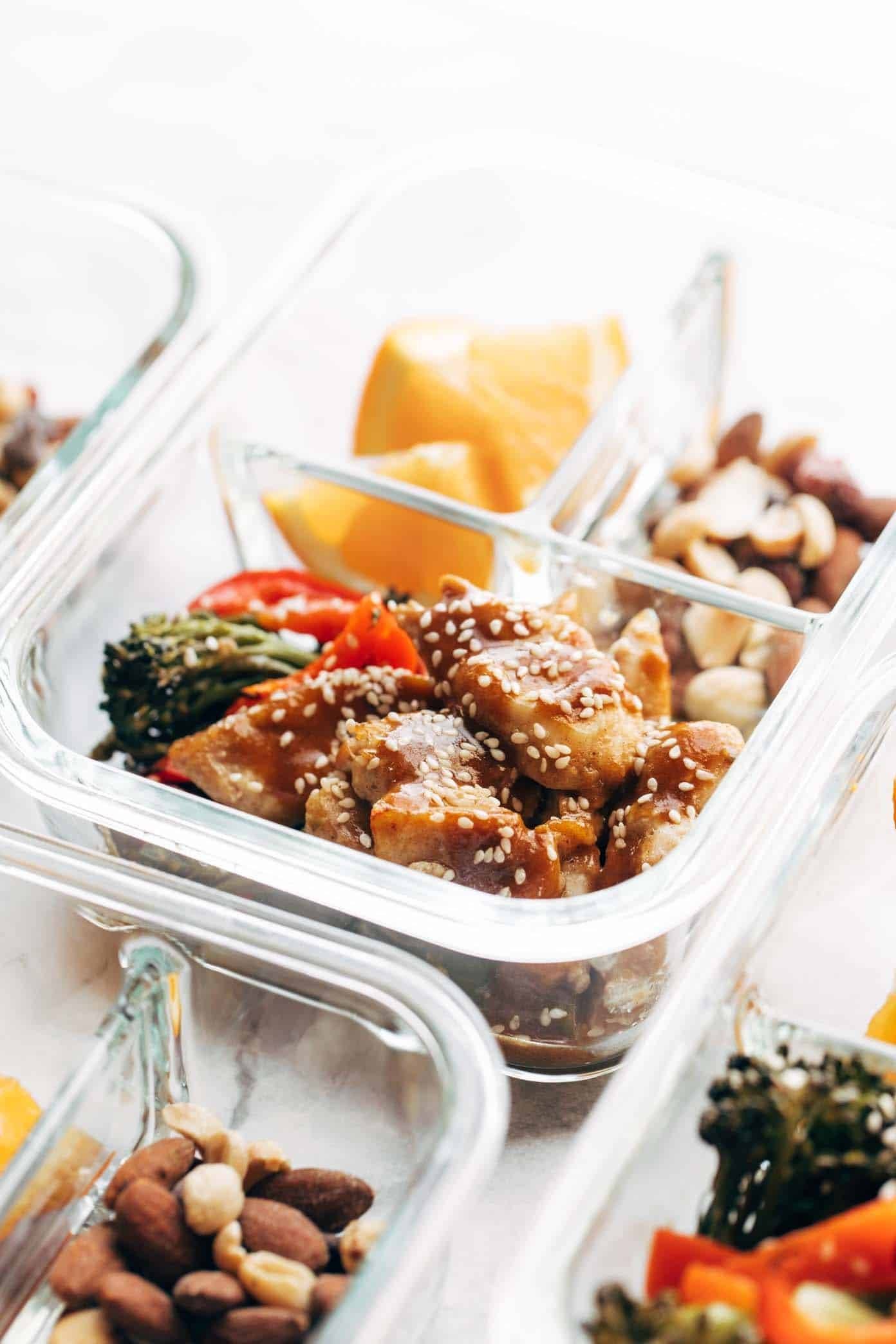 Garlic ginger chicken.