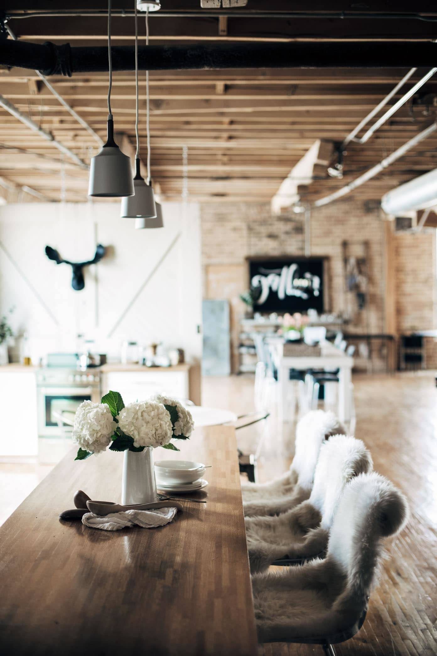 Industrial kitchen.