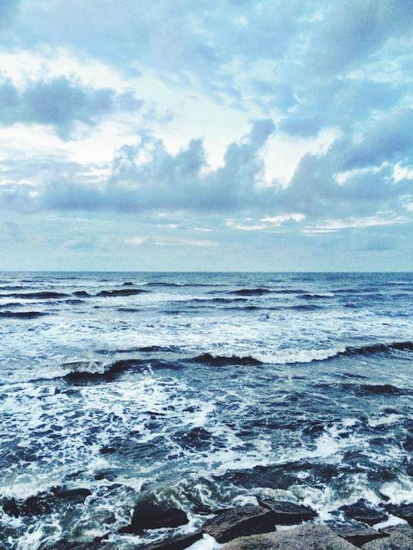 Ocean view.