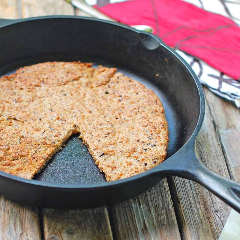A picture of Wild Rice Flatbread